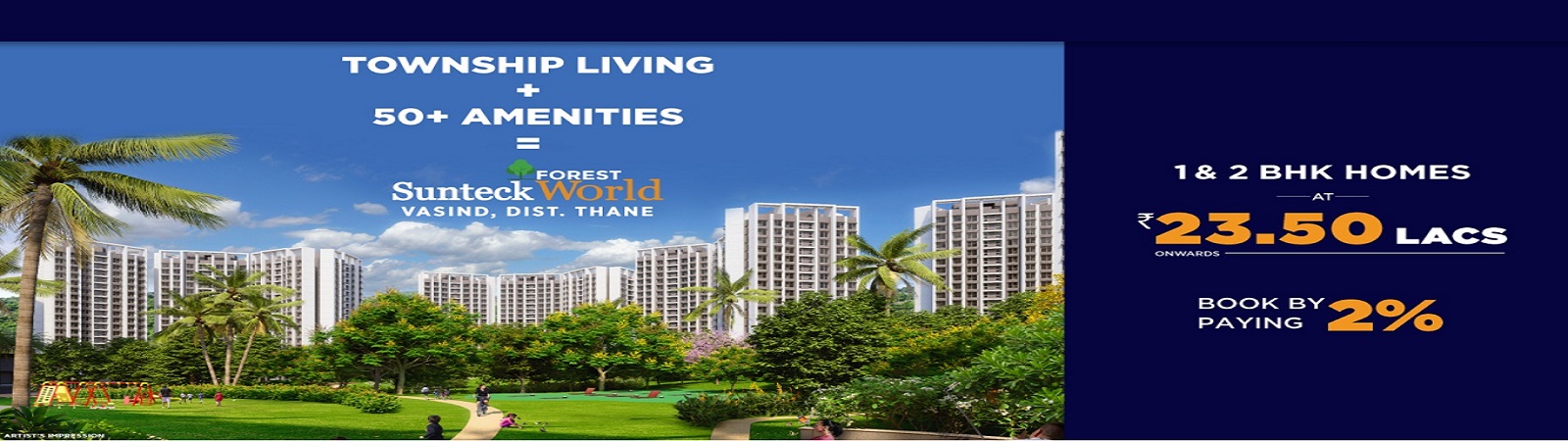 Sunteck ForestWorld Vasind features Image